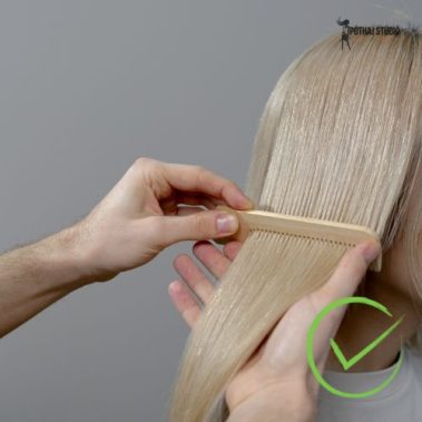 Póthaj Stúdió | Garai Zsanett - Póthaj ápolási tanácsok | A SZŐKE póthajat CSAK szárazon fésüld!